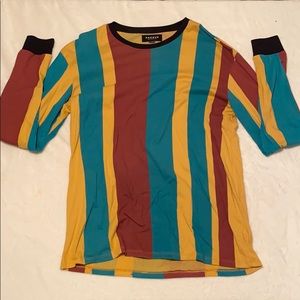 Pacsun fall multi color long sleeve